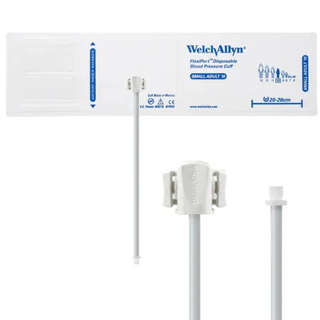 FlexiPort Disposable BP Cuffs w/ 1 Tube & Connector, Pack/20