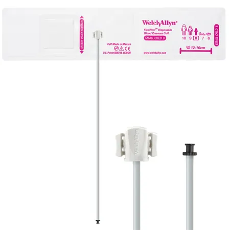 FlexiPort Disposable BP Cuffs w/ 1 Tube & Connector, Pack/20