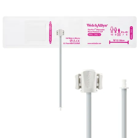 FlexiPort Disposable BP Cuffs w/ 1 Tube & Connector, Pack/20