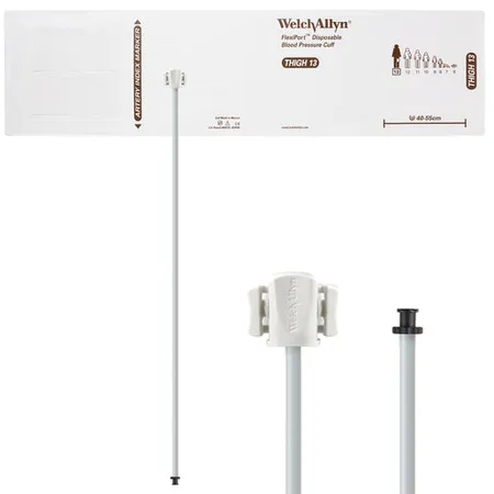 FlexiPort Disposable BP Cuffs w/ 1 Tube & Connector, Pack/20
