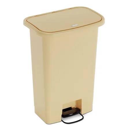 Receptacle, Waste Plastic , Mate 8 GAL, 32 Quart, Red, Ea