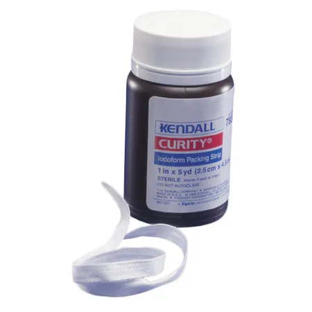 IODOFORM Packing Curity Strip, Sterile, 1" x 5 yds, 1 Bottle