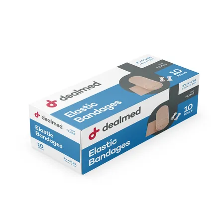 Elastic Bandage Clip Closure N/S 3" x 4.5 yds, 10/Box