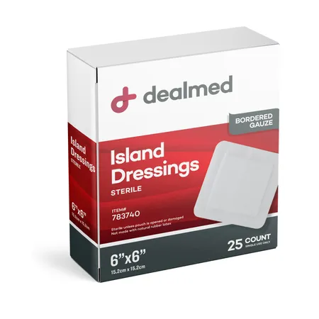 Island Dressing 6" x 6", 25/Bx