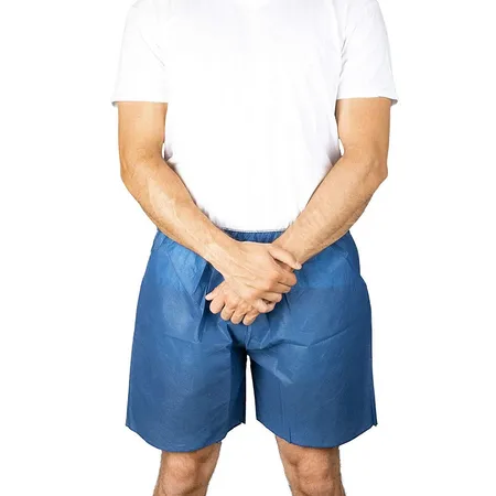Short Nonwoven 2XL/3XL Navy Blue Medishorts 50/CS