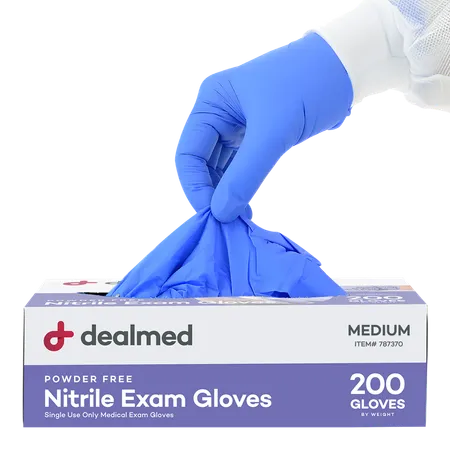 Case store of Dealmed Nitrile (510k) / SMALL/10 BOXES OF 200 COUNT GLOVES/2000 GLOVES