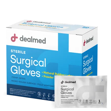 Glove Surgical Latex Sterile PF, Size 5.5, 50 Pr/Bx
