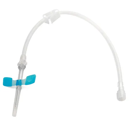 Fistula Needle Safety 14G x 1" Fixed Hub 12″ Tubing, 300/Cs