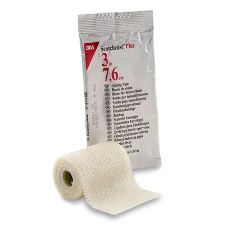 Casting Tape 3" x 4 yds White, 10/Case