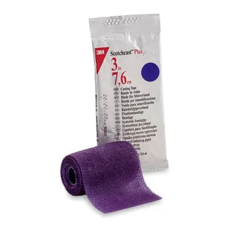Casting Tape 3" x 4 yds Purple, 10/Case