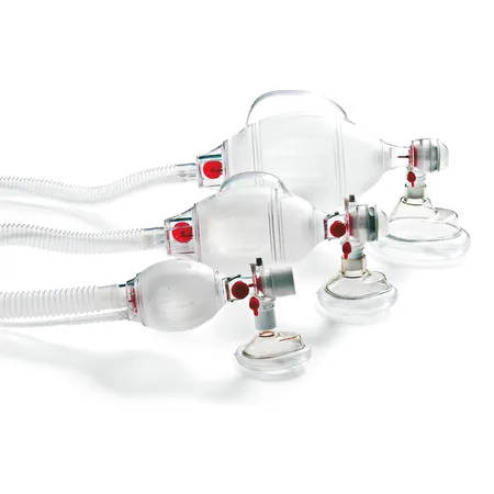 Resuscitator with Bag Reservoir Pediatric Disposable, Ea