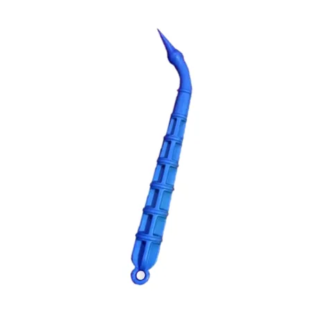 Canine Dental Tool, Plaque Buster, Blue, Ea.