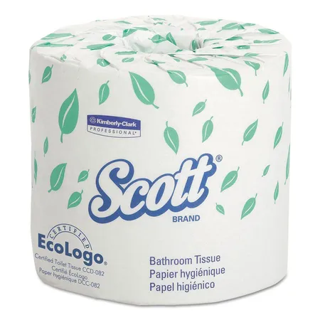 Bathroom Tissue Scott 2-Ply 550 Sheets/Rl, 80/Cs