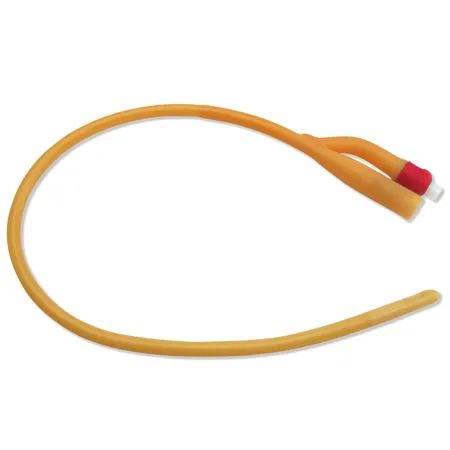 Foley Catheter Gold 5 cc Balloon Silicone Coated, Ea