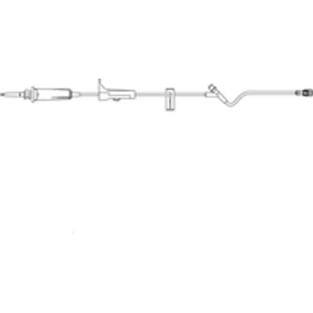 IV Admin Set Primary 15 Drop 18 mL PV 85" No Injection Site, 50/Cs