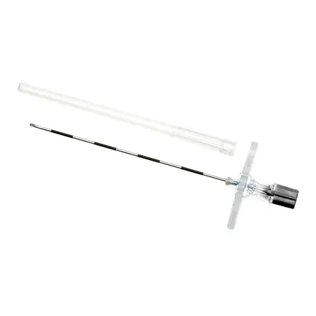 Tuohy Needle 18G x 3½" Clear Hub & Wings, 25/Cs