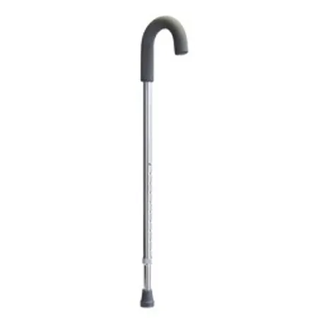Aluminum Adjustable Cane, Aluminum, Vinyl Grip, 6/Cs