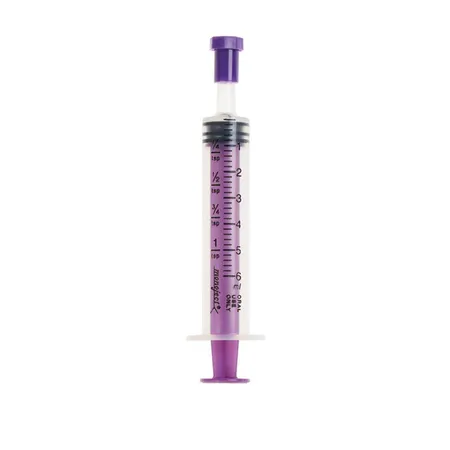 Oral Syringe 6 mL Clear, 100/Bx