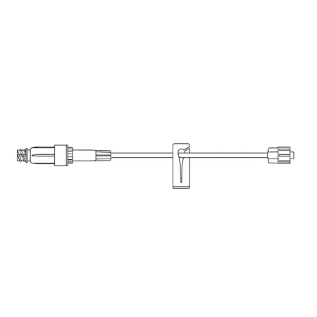 Small Bore Extension Set, ULTRASITE® Valve, 8", 100/Cs
