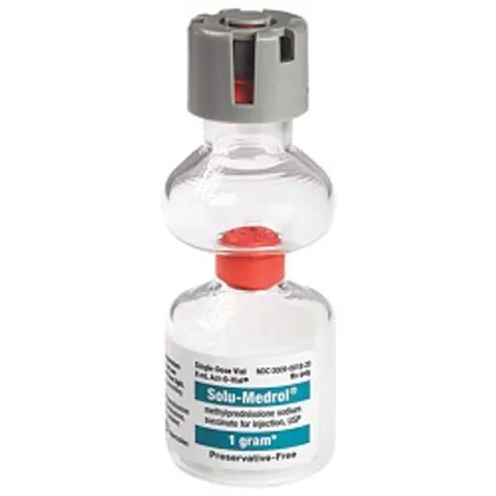 Solu-Medrol 1 gm 8 mL Act-O-Vial Preservative-Free, 1/Bx