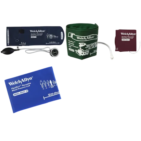 DuraShock Aneroid Sphygmomanometer Four-Cuff Kit, Sz 09 - 12