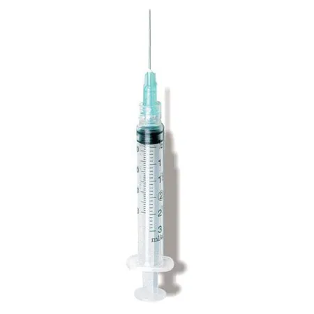 Syringe Low Dead Space 3 mL 20G x 1.5" Luer Lock, 100/Bx