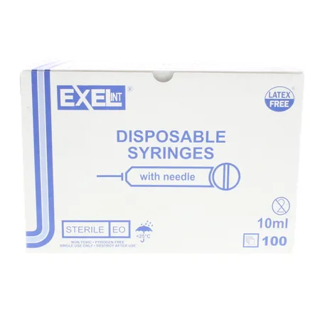 Syringe 10 mL 21G x 1" Luer Lock, 100/Bx