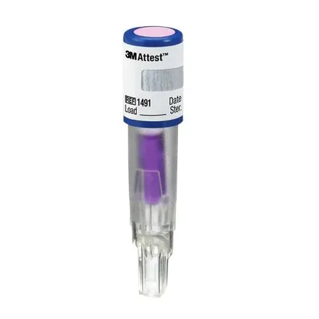 Biological Indicator Attest Super Rapid Readout for Steam Sterilization 24-Minute, 50/Bx