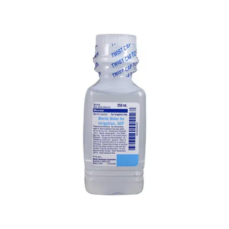 Sterile Water Irrigation 250 ml Bottle, 24/Cs
