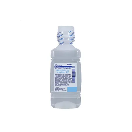 Sterile Water Irrigation 500 mL Bottle, Ea