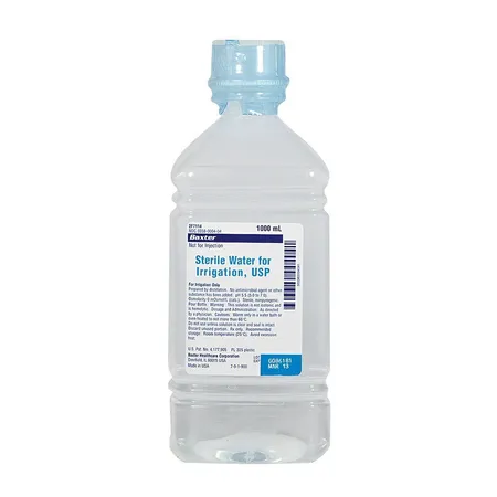 Sterile Water Irrigation 1000 mL Bottle, Ea