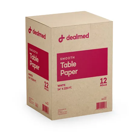 Table Paper Smooth 14.5" x 225' White, 12/Case
