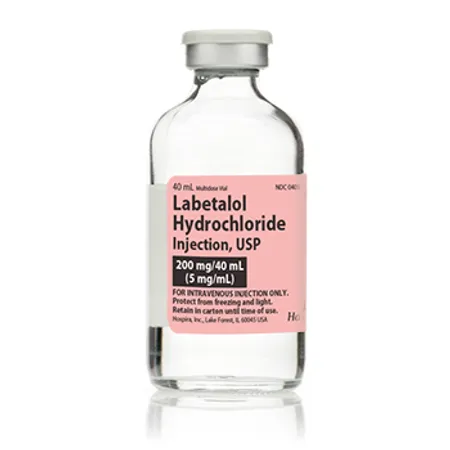 Labetalol 200 mg/40 mL 5 mg/mL 40 mL MDV, EA