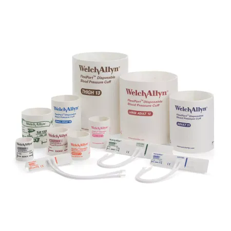 Welch Allyn FlexiPort Disposable BP Cuff Only, Pk/20