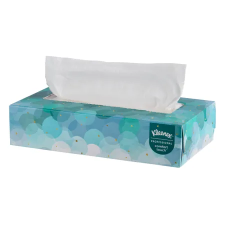 Facial Tissue Kleenex White, 100/Bx | Dealmed Medical Supplies