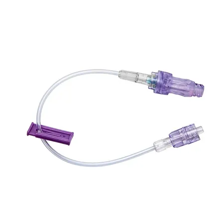 Extension Set Small Bore 0.5 mL PV 8"L, 100/Cs