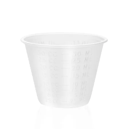 Dealmed Disposable Plastic Cups 100 Clear Cups, 3 oz Disposable