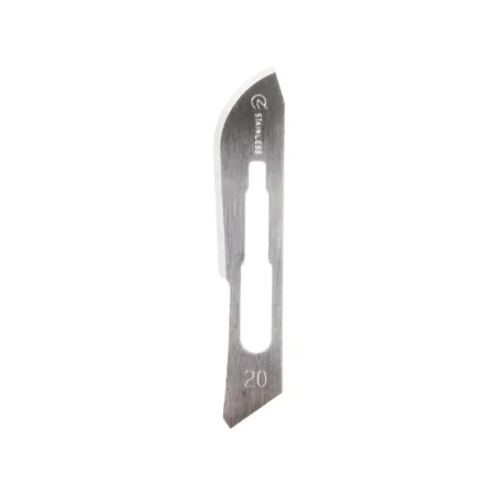 Blade Surgical Sterile Stainless Steel Disposable, 100/Bx