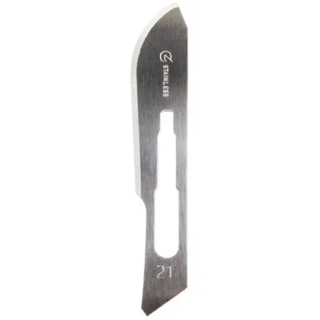 Blade Surgical Sterile Stainless Steel Disposable, 100/Bx