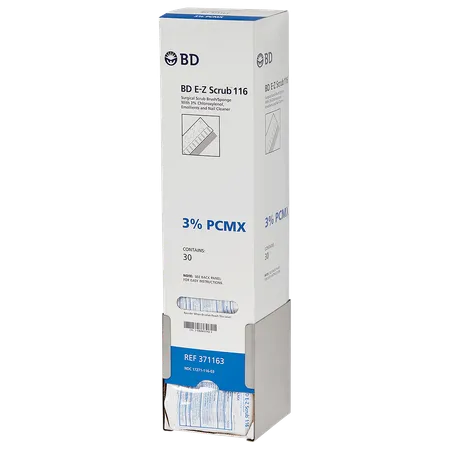 Scrub Brush 3% PCMX, Color Code Blue, E-Z Scrub™. 30/Bx