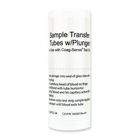 Sample Transfer Tube for PT/INR Meter N/S, 54/Bx | Dealmed Medical Supplies