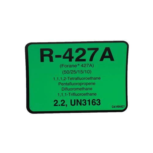 Label,Refrg.ID,R-427A,Pk of 10