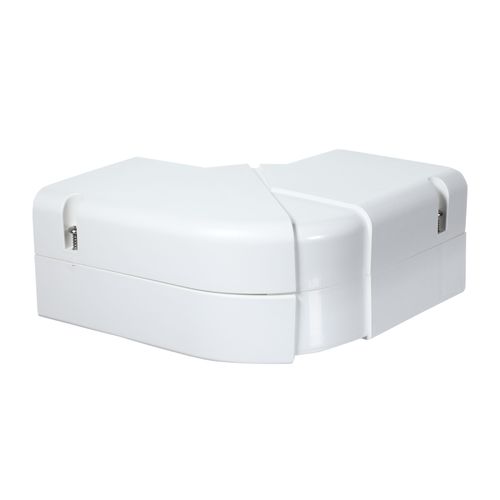 SPDCHN, 4in Adj Flat Bend Wht