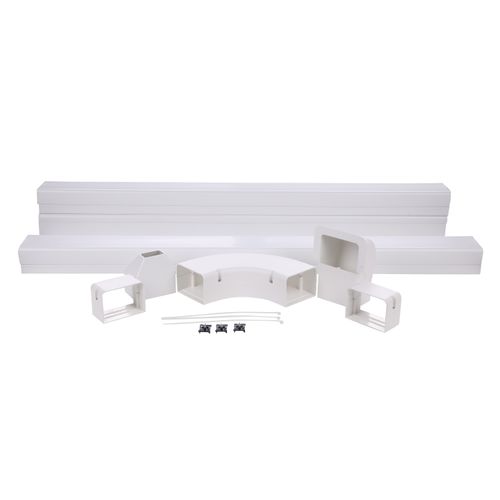 SPDCHN, 4in Fit/Chl Kit Wht