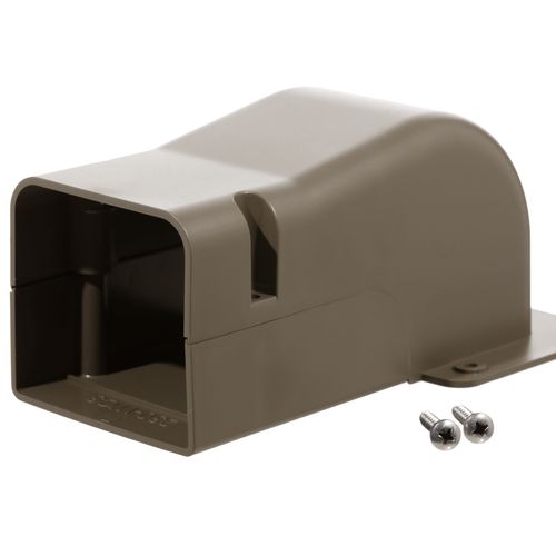 SPDCHN, 3in. Wall Pen Cvr Brn