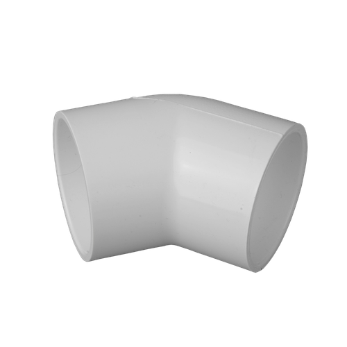 PVC, 45 Ell (S x S) 2in.