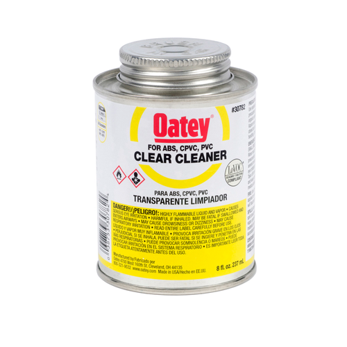 Cleaner, Oatey, Clear, 8oz