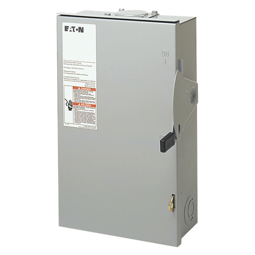 Disconnect,3 Phase,N/F, 60 Amp