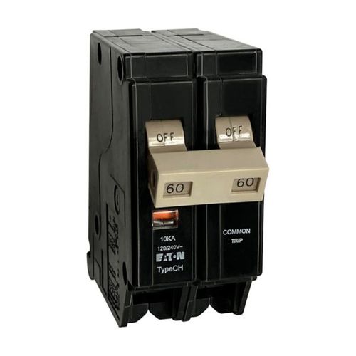 Circuit Breaker, Two Pole, 60A