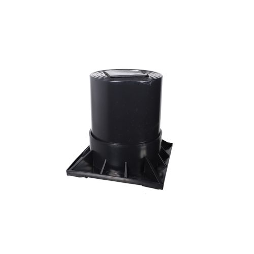HPR, 2 Piece, Blk, Riser,6in.